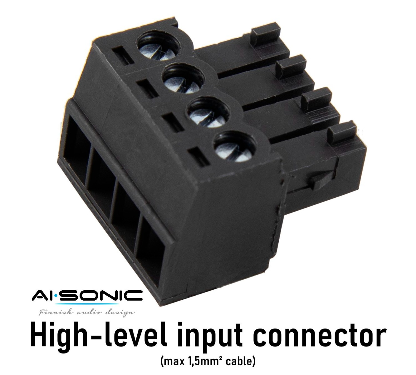 AI-SONIC S2-A60.4 (AB class) power amplifier (4-channel).