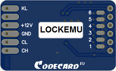 ESL, ELV emulator for VW Crafter, BMW, Mercedes Sprinter, Vito, Viano. LOCKEMU