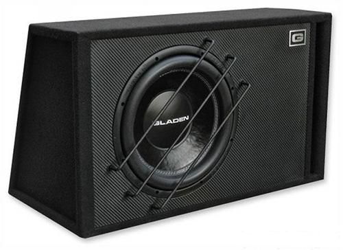 Gladen SQX 10-VB bass reflex subwoofer 10" (250 mm).