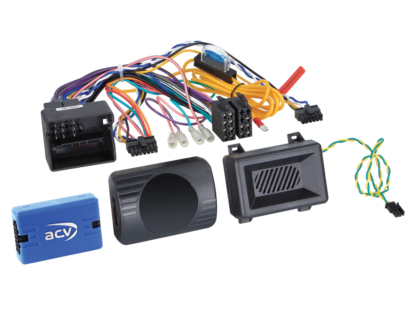 BMW (->2014), Mini steering wheel control interface with PDC. 42sbm009
