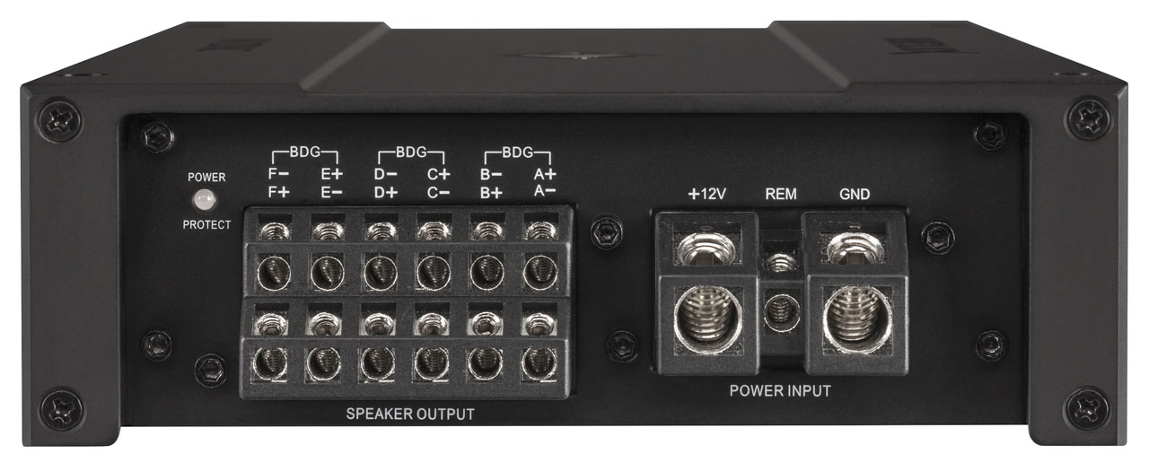 Helix M SIX (D class) power amplifier (6-channel)