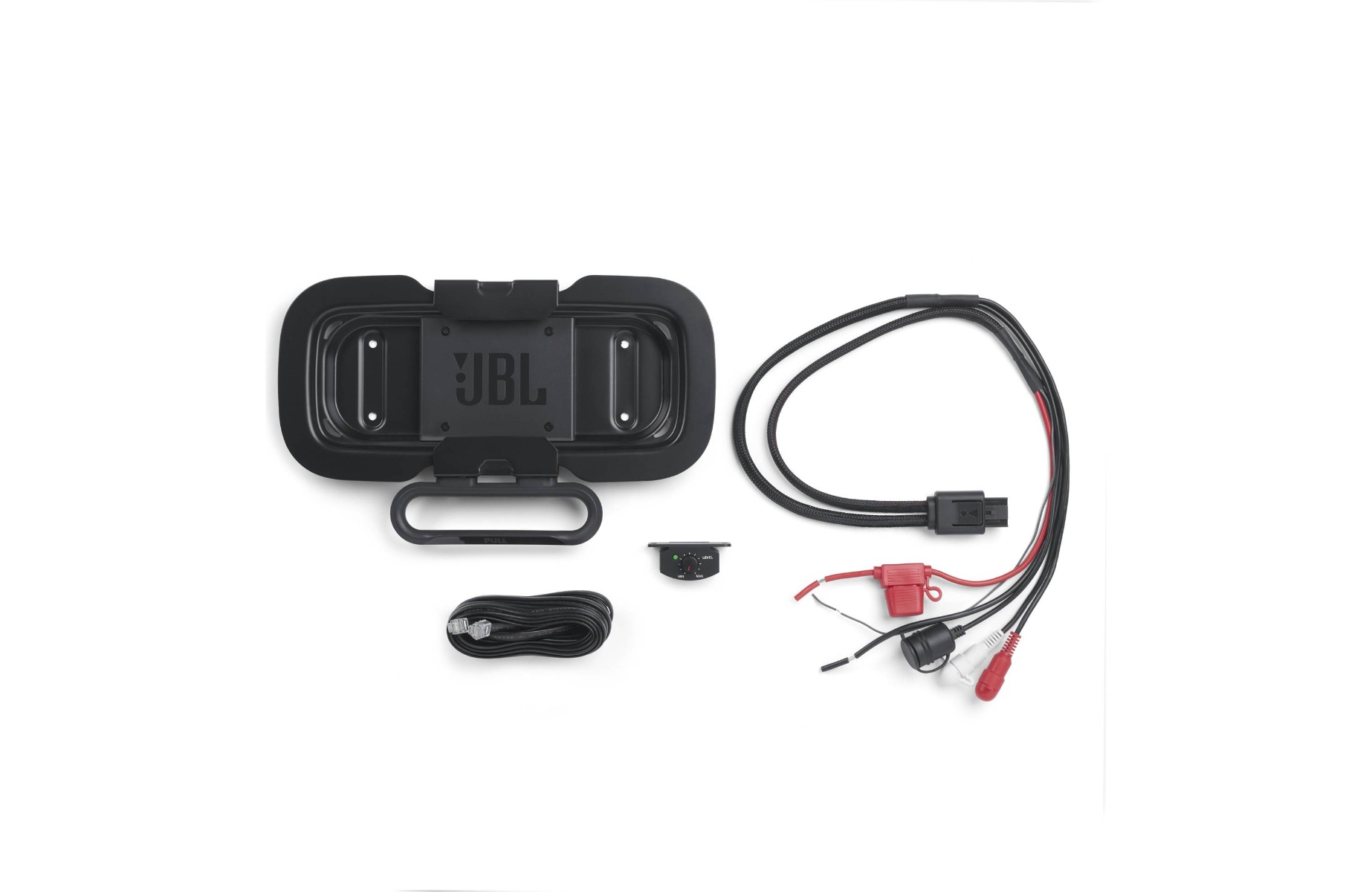 JBL BassPro GO subwoofer & full-range Bluetooth speaker.