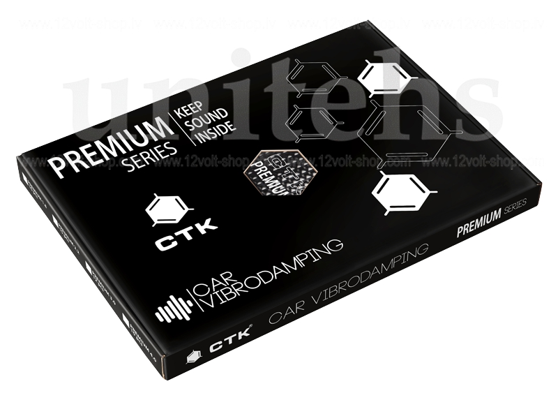 CTK Acoustics self-adhesive damping mat (Premium, 1.8 mm., 0.185 m²).