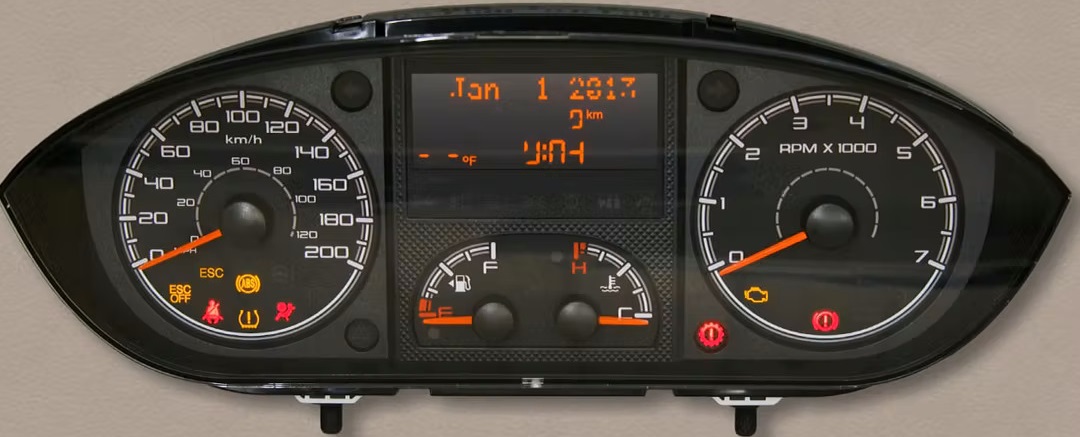 LCD display for instrument cluster Peugeot Boxer (2006->)... COG-VLIT1065