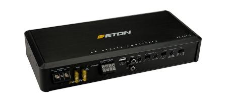 Eton SR 100.2 (AB class) power amplifier (2-channel).