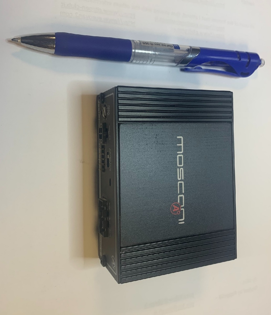 Mosconi ATOMO 2 (D class) power amplifier (2-channel).