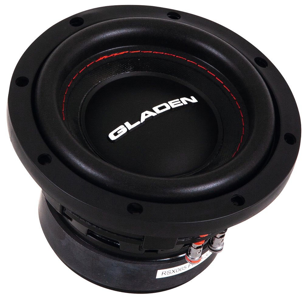 Gladen RS-X 6.5 subwoofer 6.5" (165 mm).