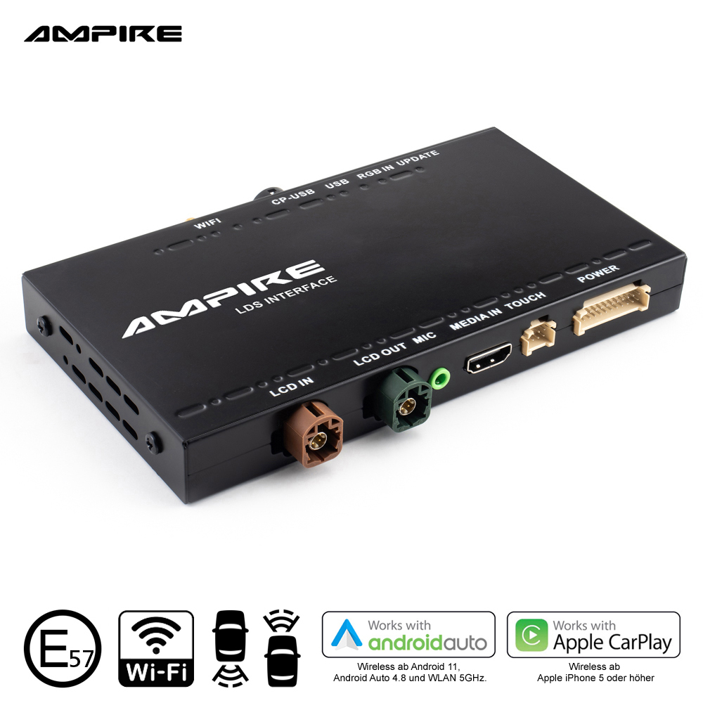 AMPIRE LDS-PCM40-CP smartphone interface for Porsche.