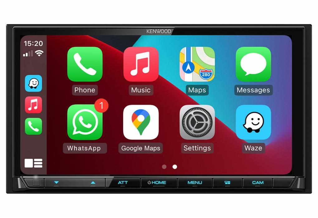 Kenwood DMX7520DABS multimedia AV receiver (7.0").
