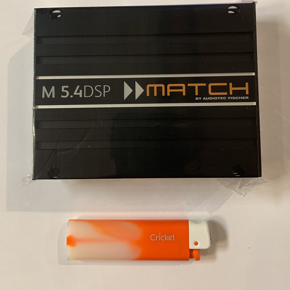Match M 5.4DSP (GD class) power amplifier (5-channel) with DSP.