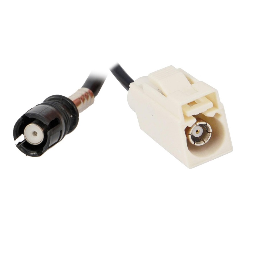 Renault, Peugeot, Citroen (->2019) antenna adapter FAKRA female - RAKU2 female. 7581163