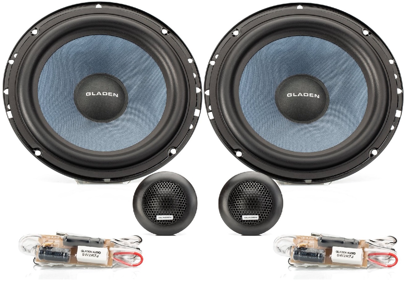 Gladen ALPHA 130 G2 component speakers (130 mm).