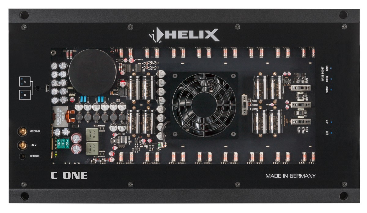 Helix C ONE (AB class) power amplifier (mono).