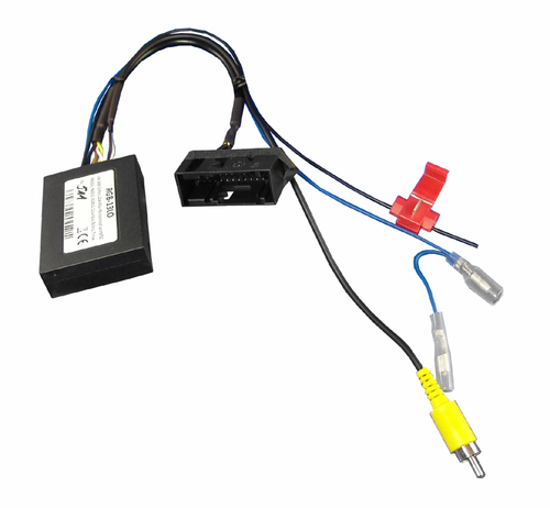 Interface OEM rear view camera (LOW) and aftermarket HU for VW (RVC adapter).