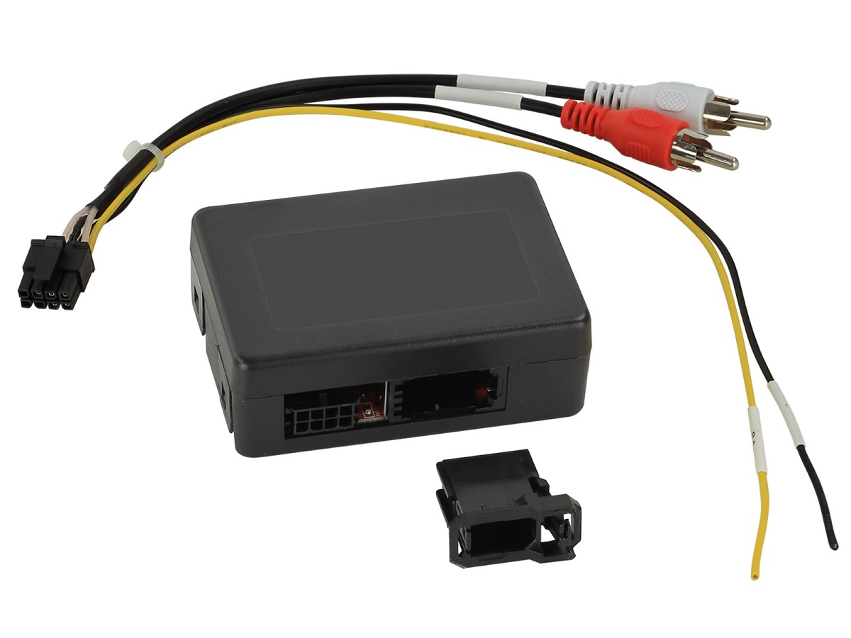 Porsche (->2012) interface "Turn - On" for OEM amplifiers (ACV, MOST-RCA).
