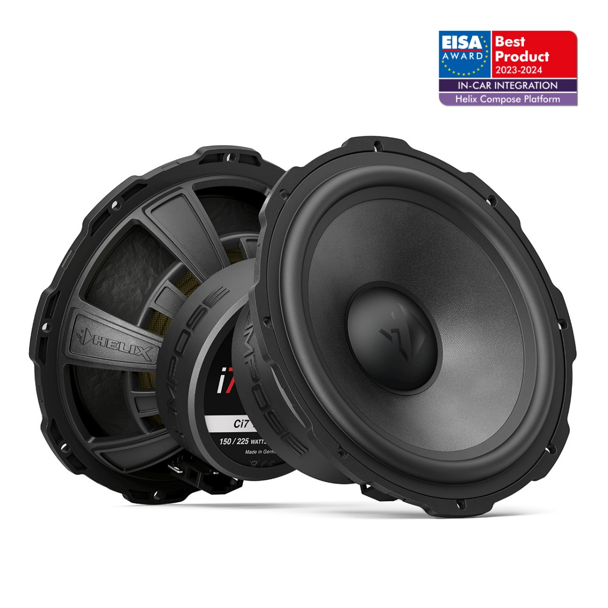 Helix Ci7 W165FM-S3 midbass speakers (165 mm).
