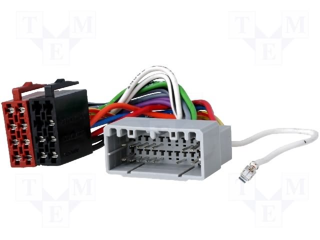 Chrysler (->2016), Jeep, Lancia... adapter (ISO connector). 1031-02