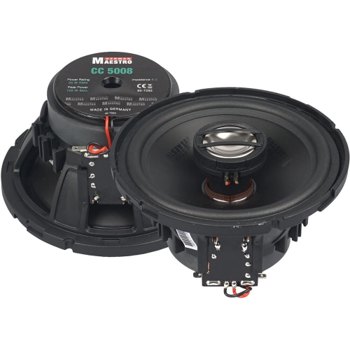German Maestro CC 5008  IV 2Ω coaxial speakers (130 mm).