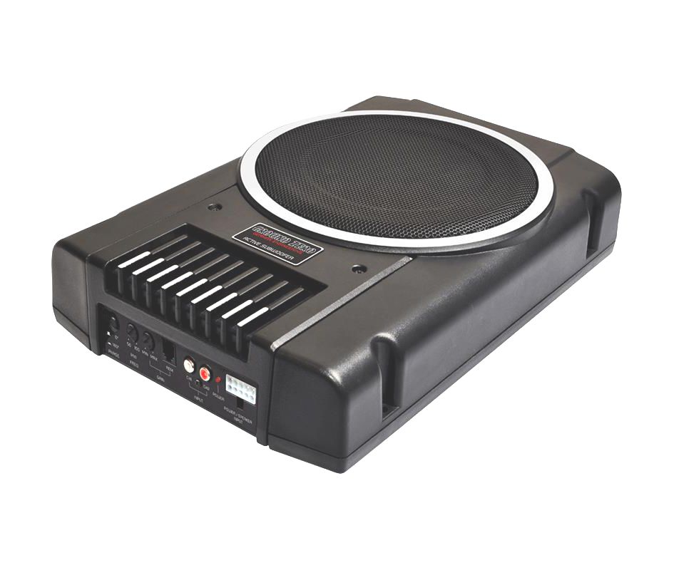 Ground Zero GZTB 20ACT compact active subwoofer 8" (200 mm).