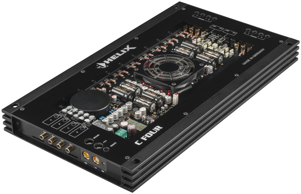 Helix C FOUR (AB class) power amplifier (4-channel)