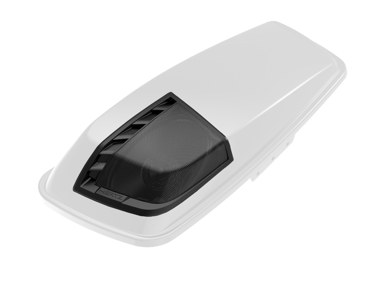 Hertz HD14H saddle bag lid kit with speaker harness (164x235 mm).