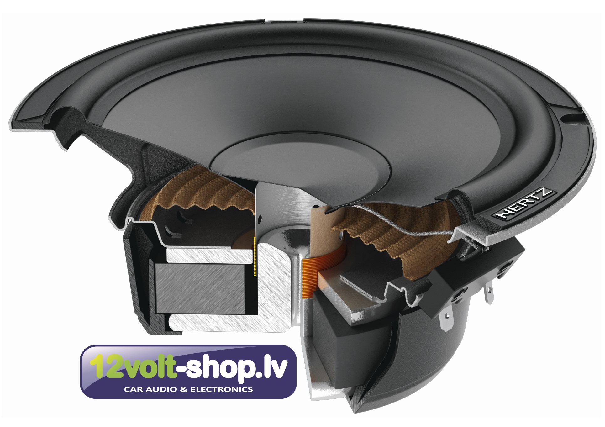 Hertz CPK 165 component speakers (165 mm).