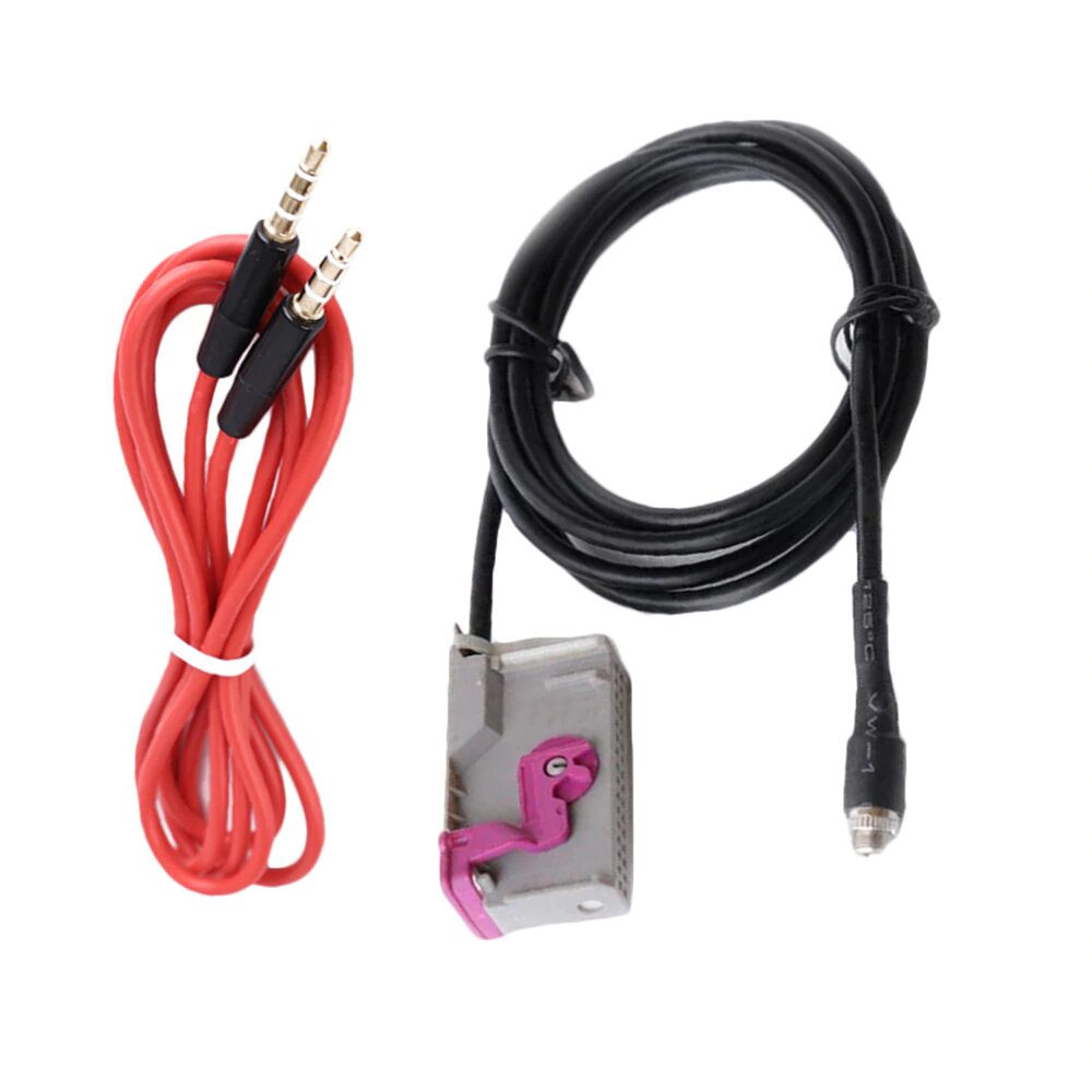 Audi A3, A4, A6 (2004->) AMI/MMI (Navi Plus, RNS-E) adapter AUX.