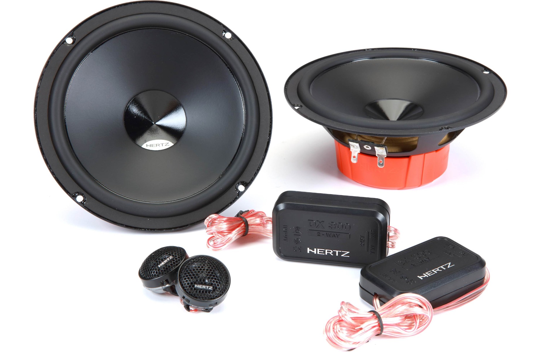 Hertz DSK 165.3 component speakers (165 mm).