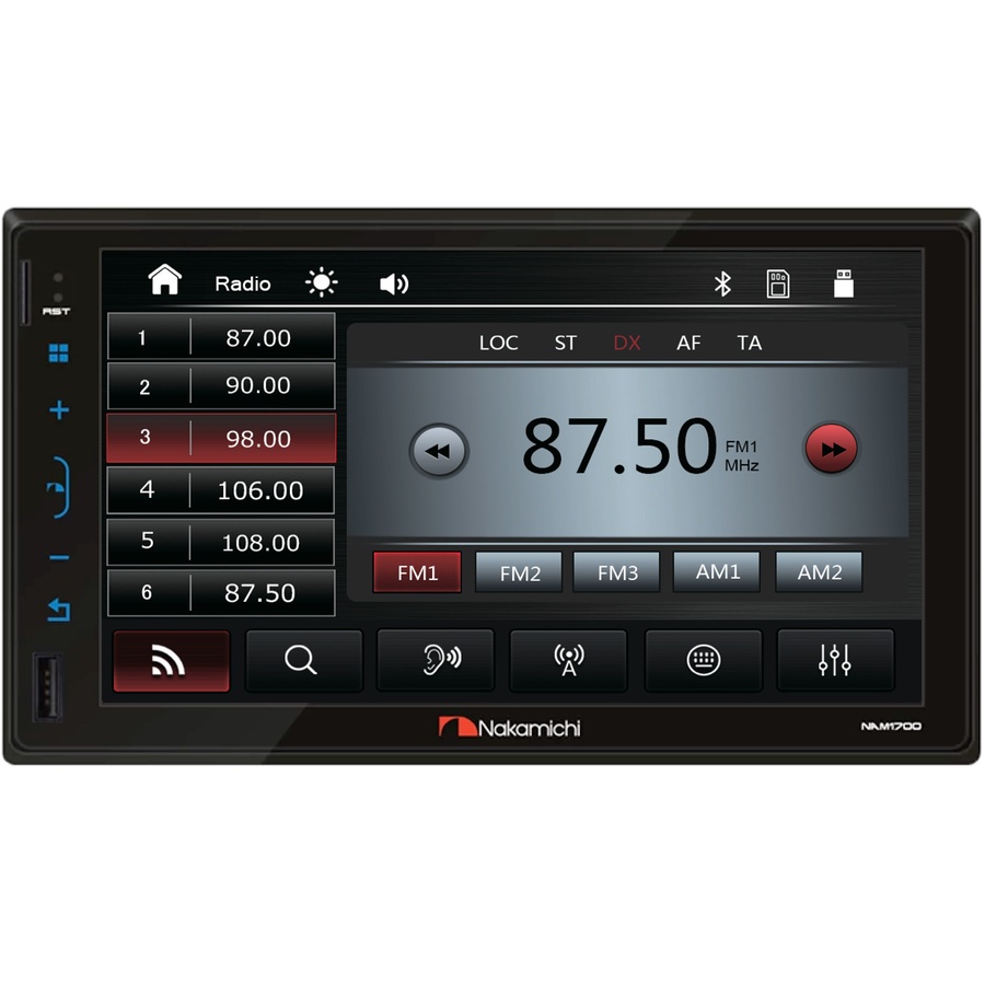 Nakamichi NAM 1700 multimedia AV receiver (7.0").