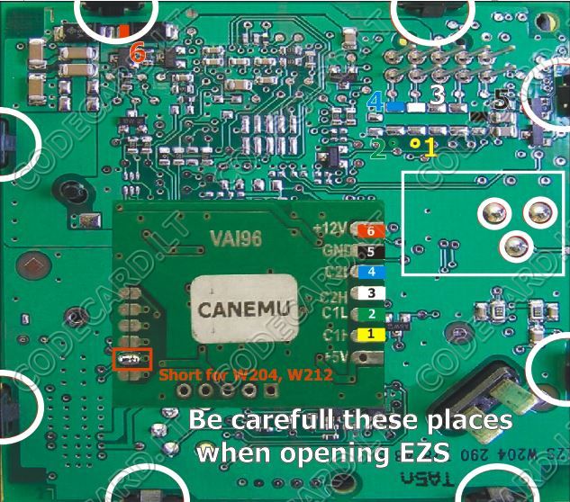 CAN filter for Mercedes Benz, BMW, Renault. CANEMU