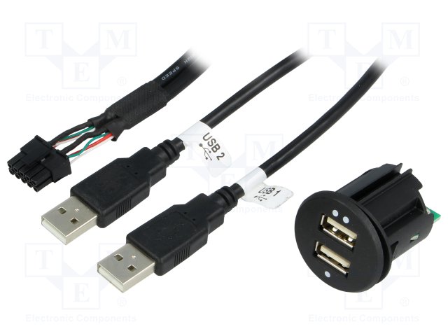 USB car charger (2x2.1A). C0012-USB