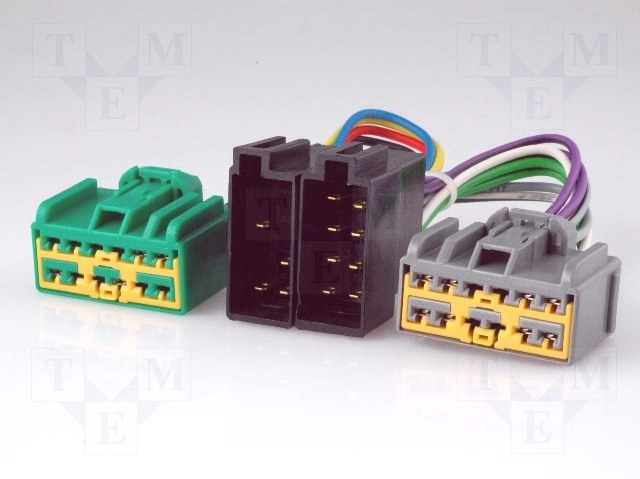 Volvo S40, S60, S80... (1998->) adapter (ISO connector). ZRS-126