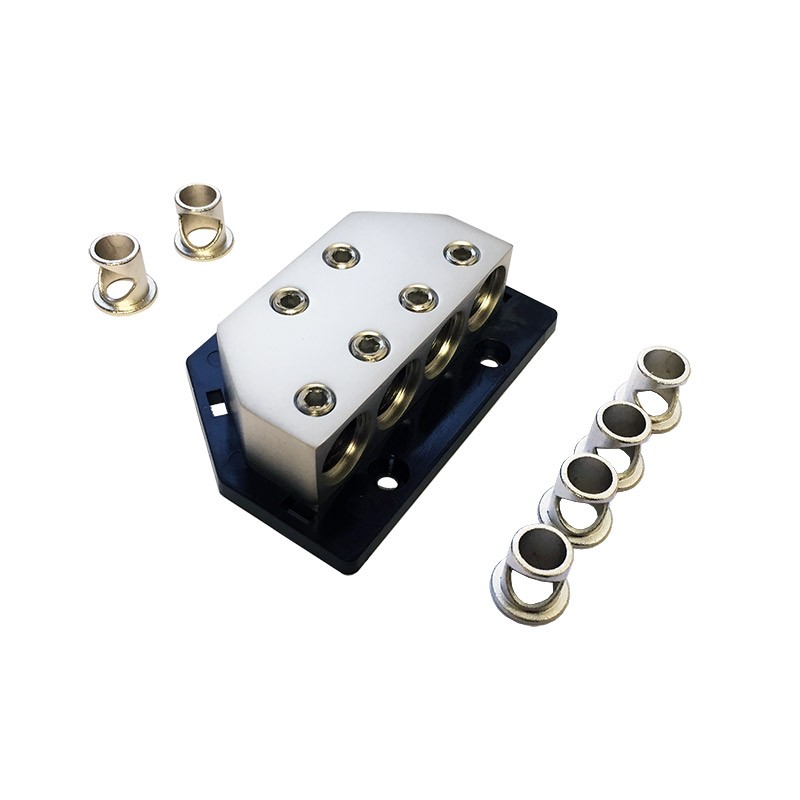 Four Connect (Stage 2) power distribution block.