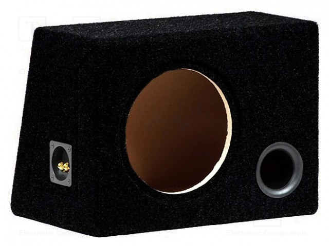 Subwoofer box (vented) for 10" speaker (250 mm). BR02.BK