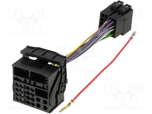 Mercedes adapter (Quadlock - ISO connector) ZRS-164