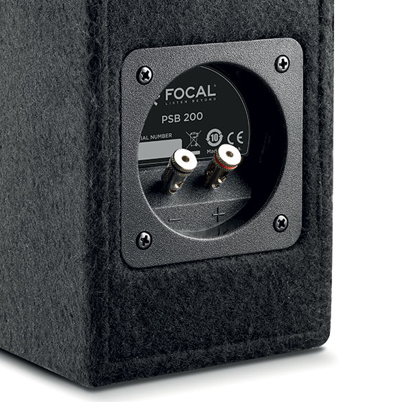Focal PSB200 sealed enclosure passive subwoofer 8" (200 mm).