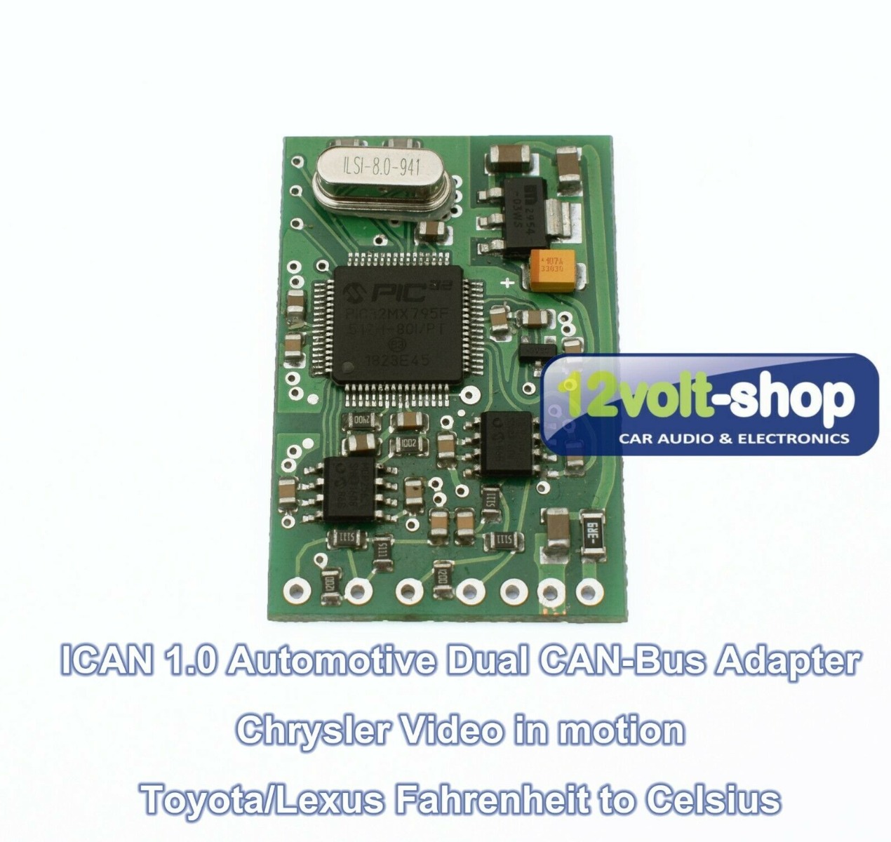 Toyota, Lexus (2014->) climate control F to C (C to F)* сonverter (CAN bus filter). Multi