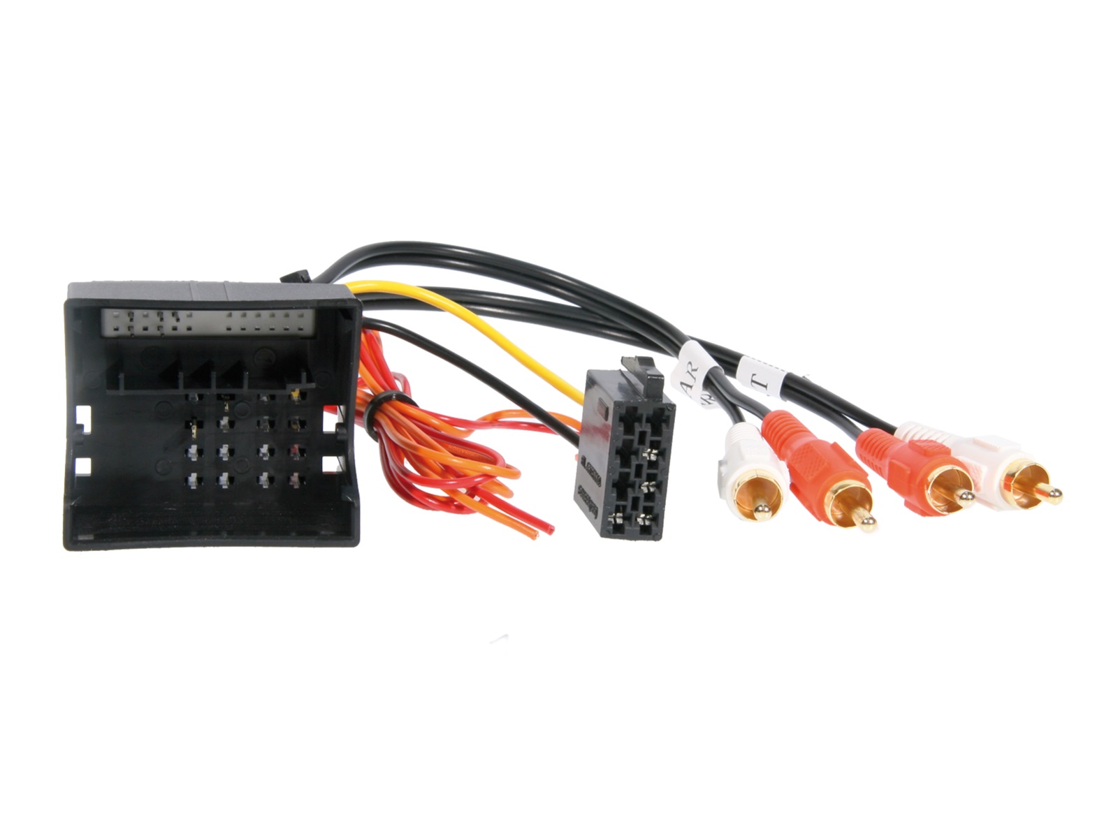 Audi, Seat... adapter Quadlock-RCA (for active audio systems, 4 channel). 1335-50