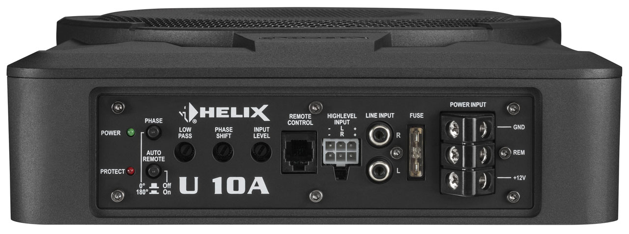 Helix U 10A compact active subwoofer 10" (250 mm).