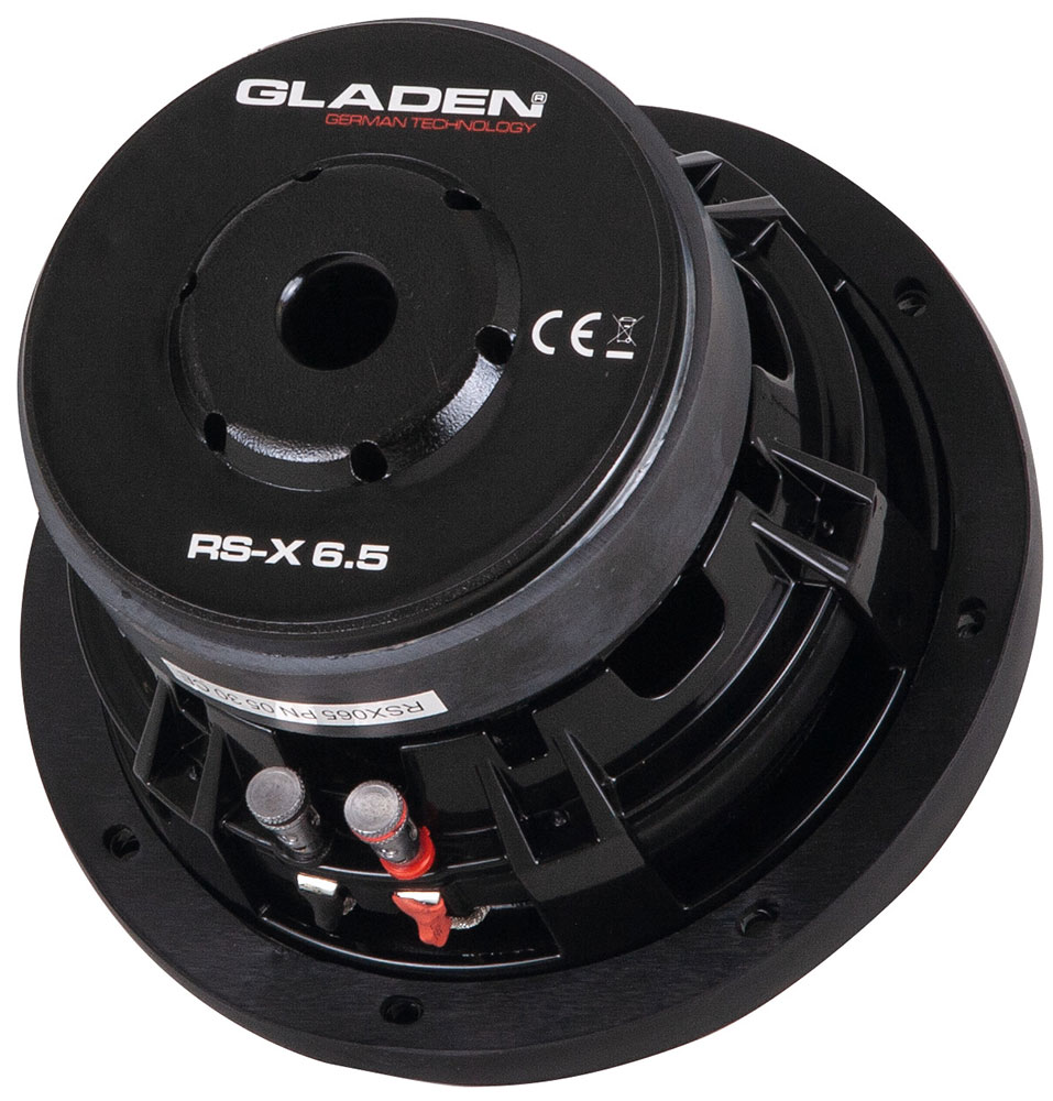 Gladen RS-X 6.5 subwoofer 6.5" (165 mm).