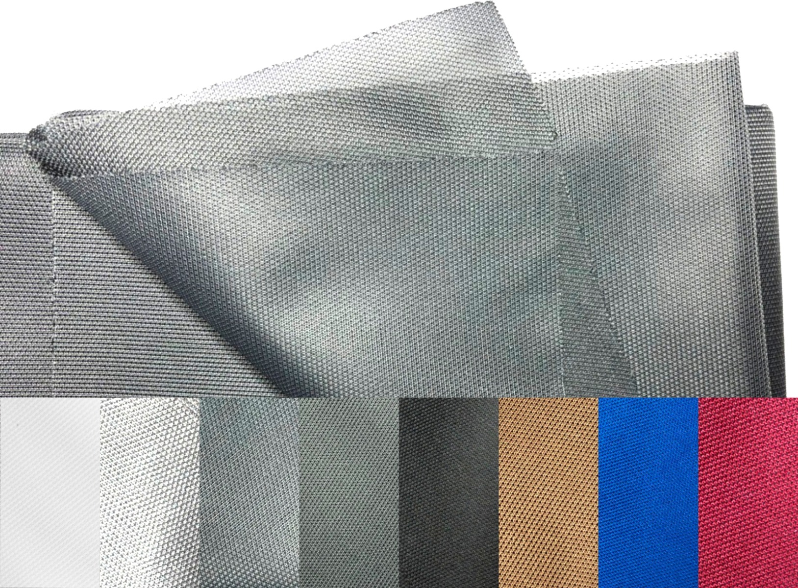 Acoustically transparent cloth. MOQ 1007. Gray.