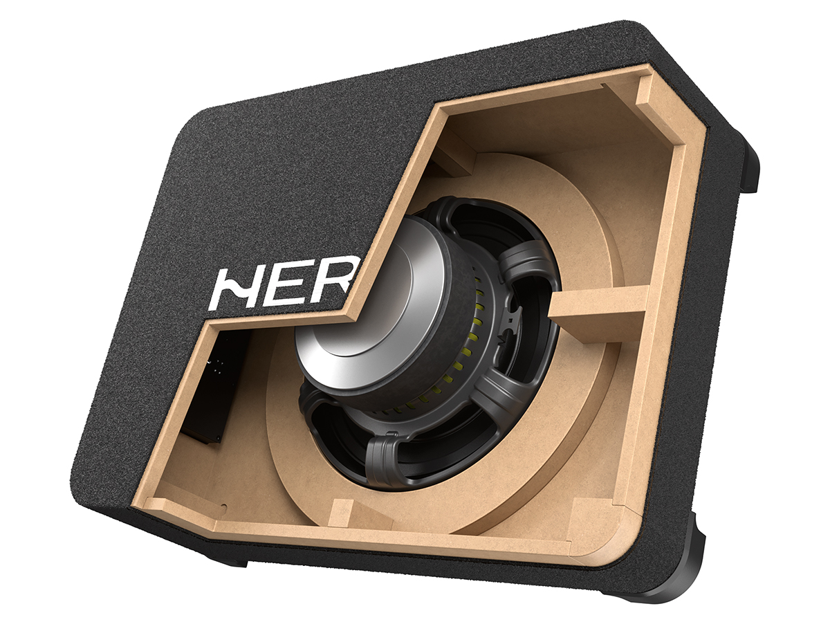 Hertz CBA 250 active subwoofer 10" (250 mm).