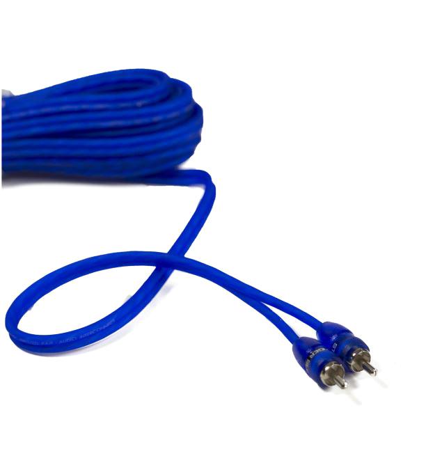 Stinger stereo RCA cable for amplifier (0,9 m). SSRCB3