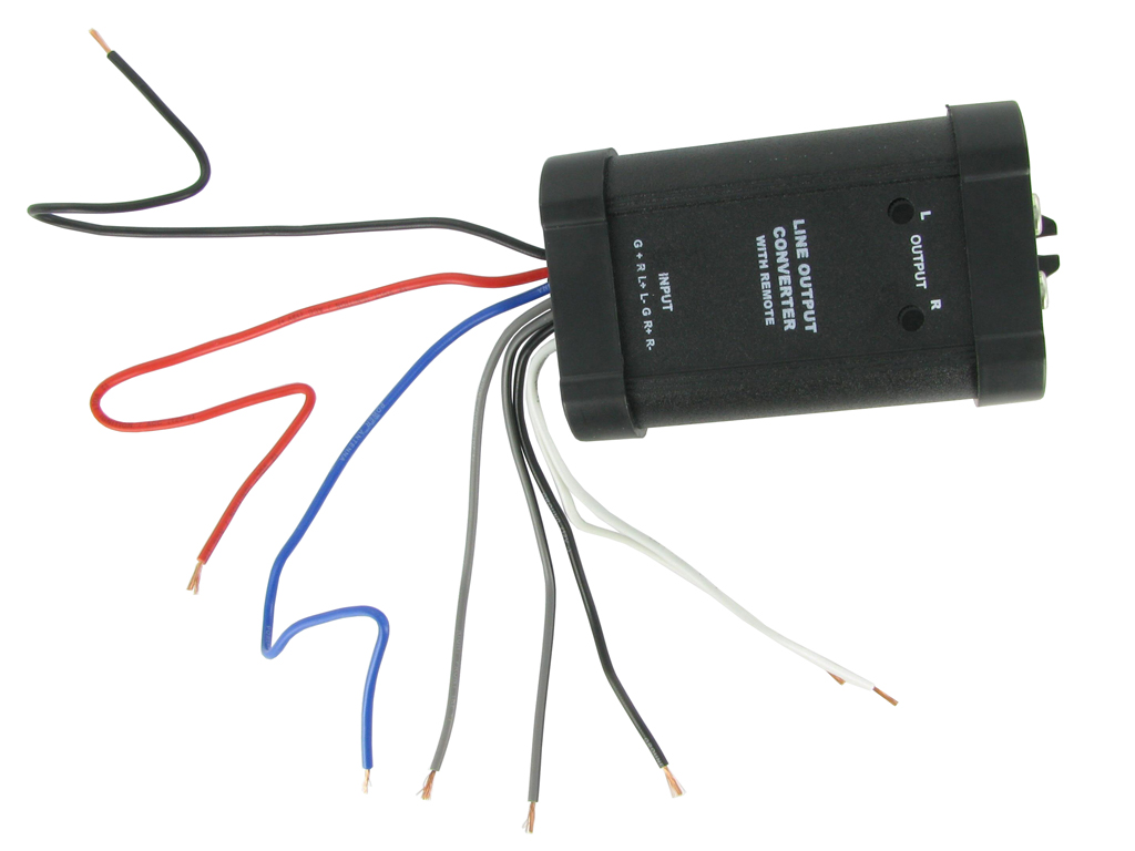 High Low converter with REMOTE (2-channel). CTLOC20