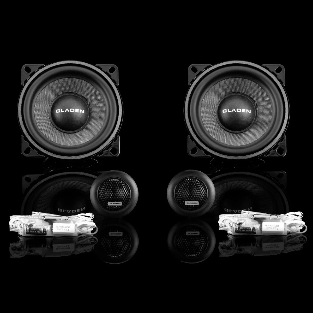 Gladen ALPHA 100 G2 component speakers (100 mm).