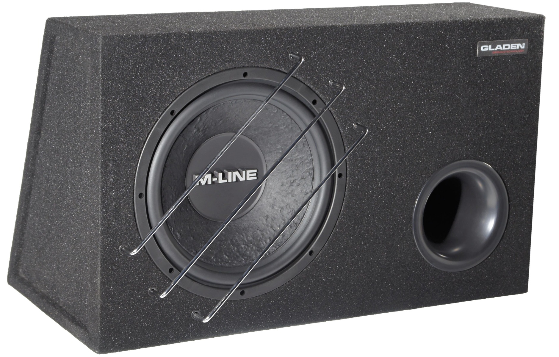 Gladen M 10-VB bass reflex subwoofer 10" (250 mm).