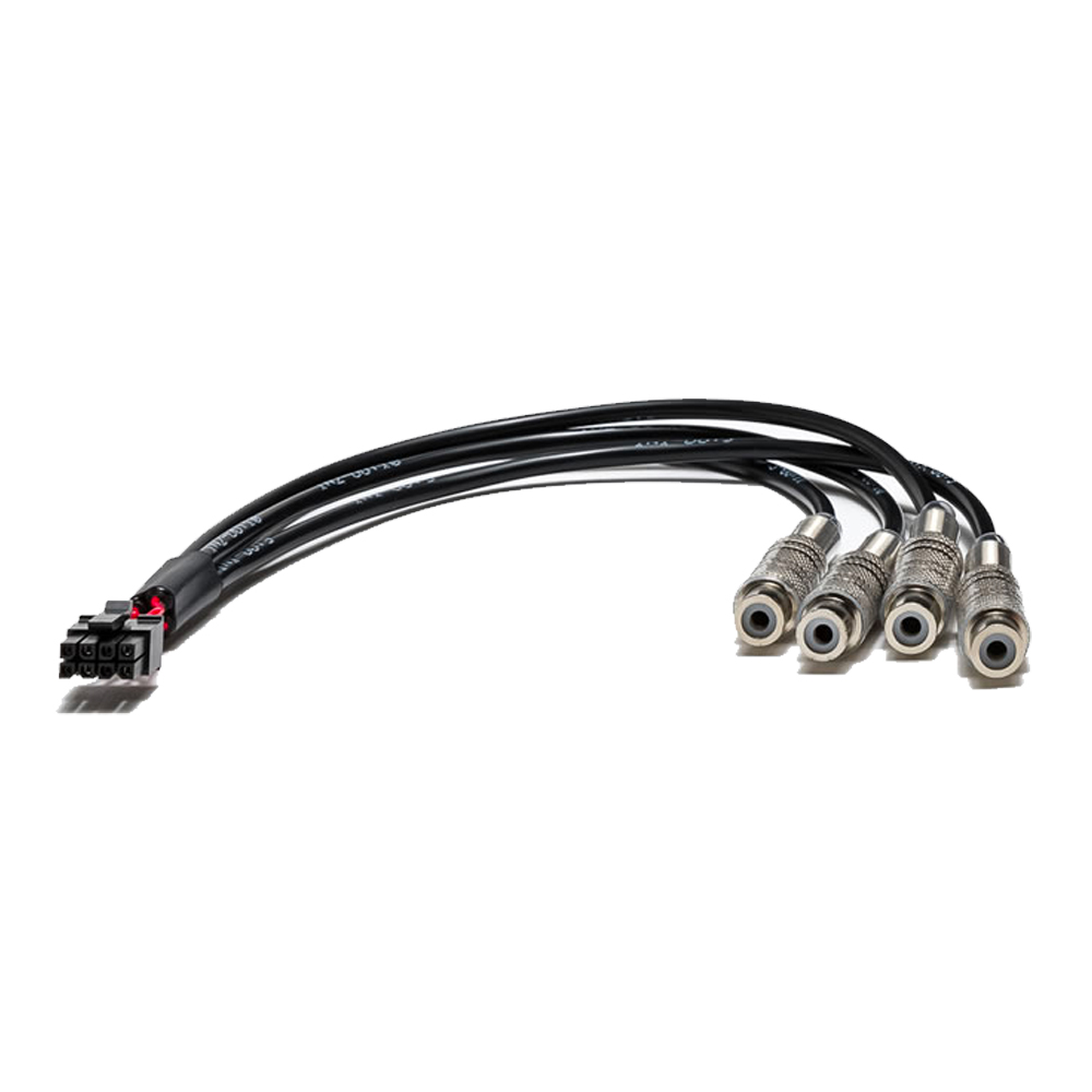 Mosconi Gladen for Soundup Harness  (4-channel extension-cable). Ext4RCA