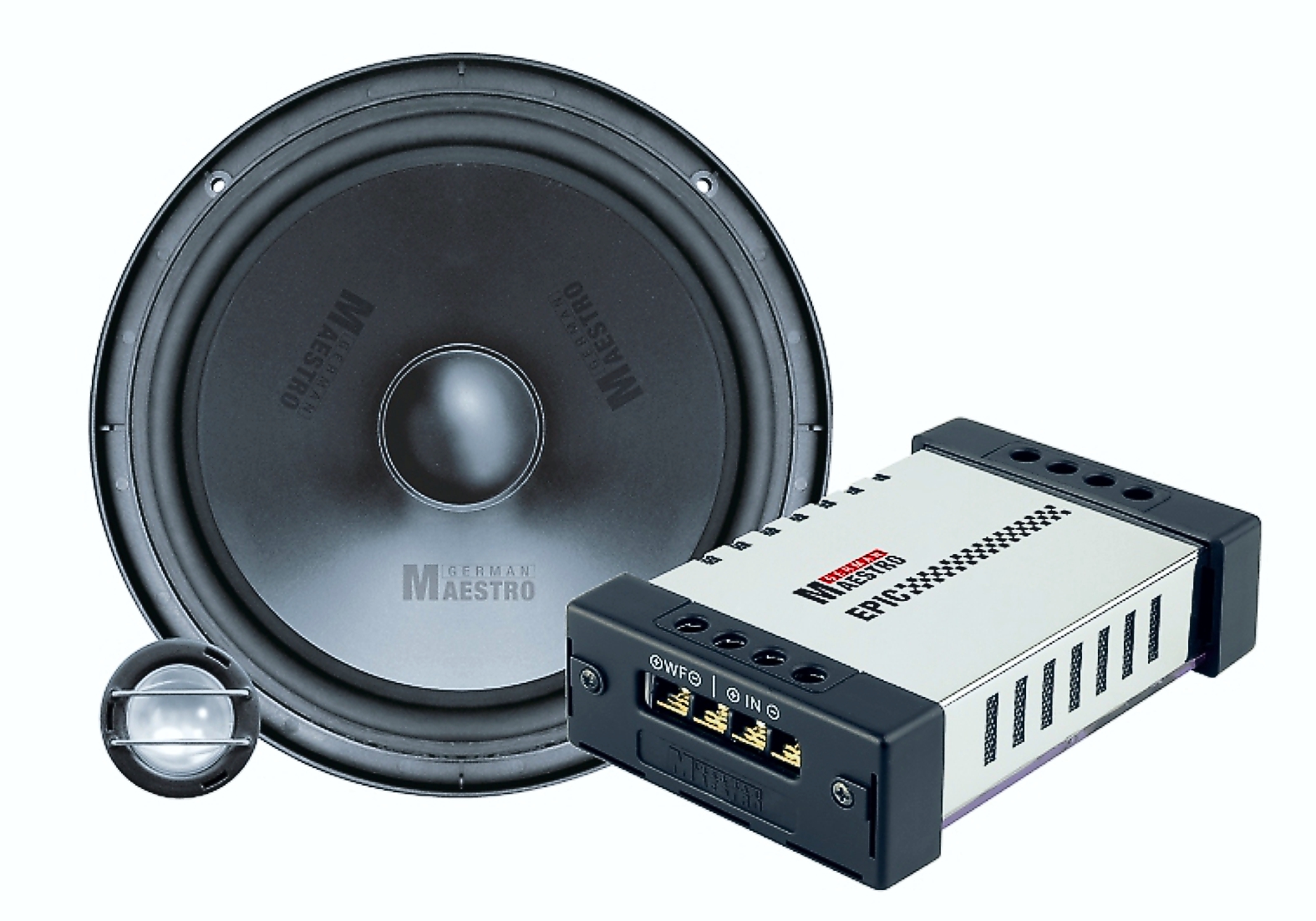 German Maestro ES 8009 component speakers (200 mm).