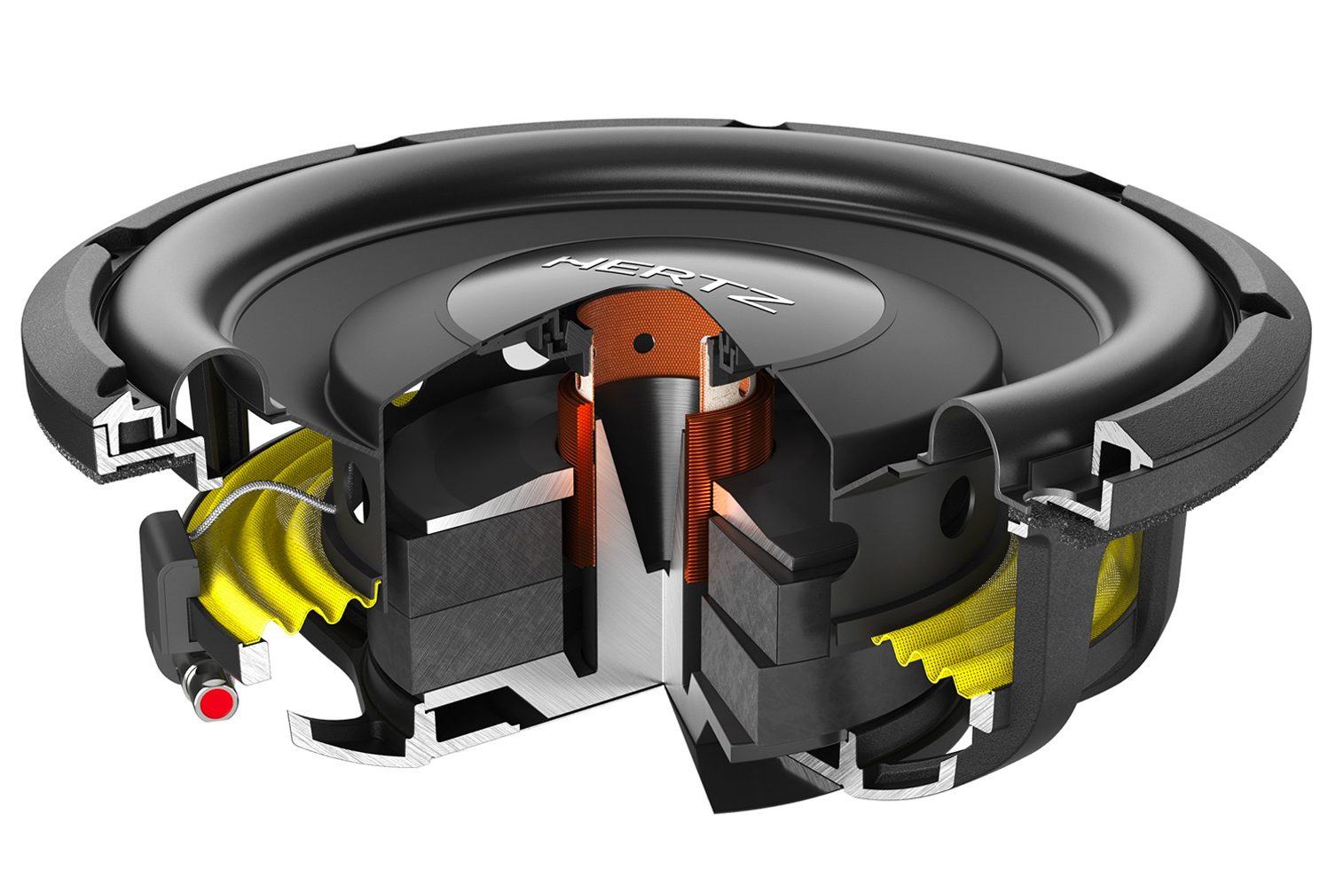 Hertz  MPS 250 S4 subwoofer 10" (250 mm).