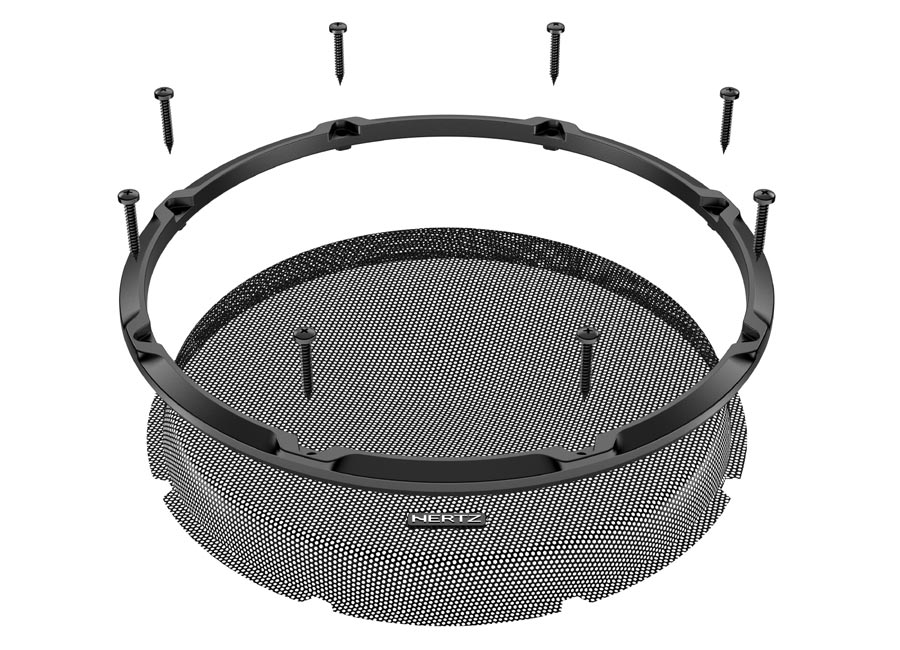 Hertz CG 300 subwoofer grill (300 mm). 